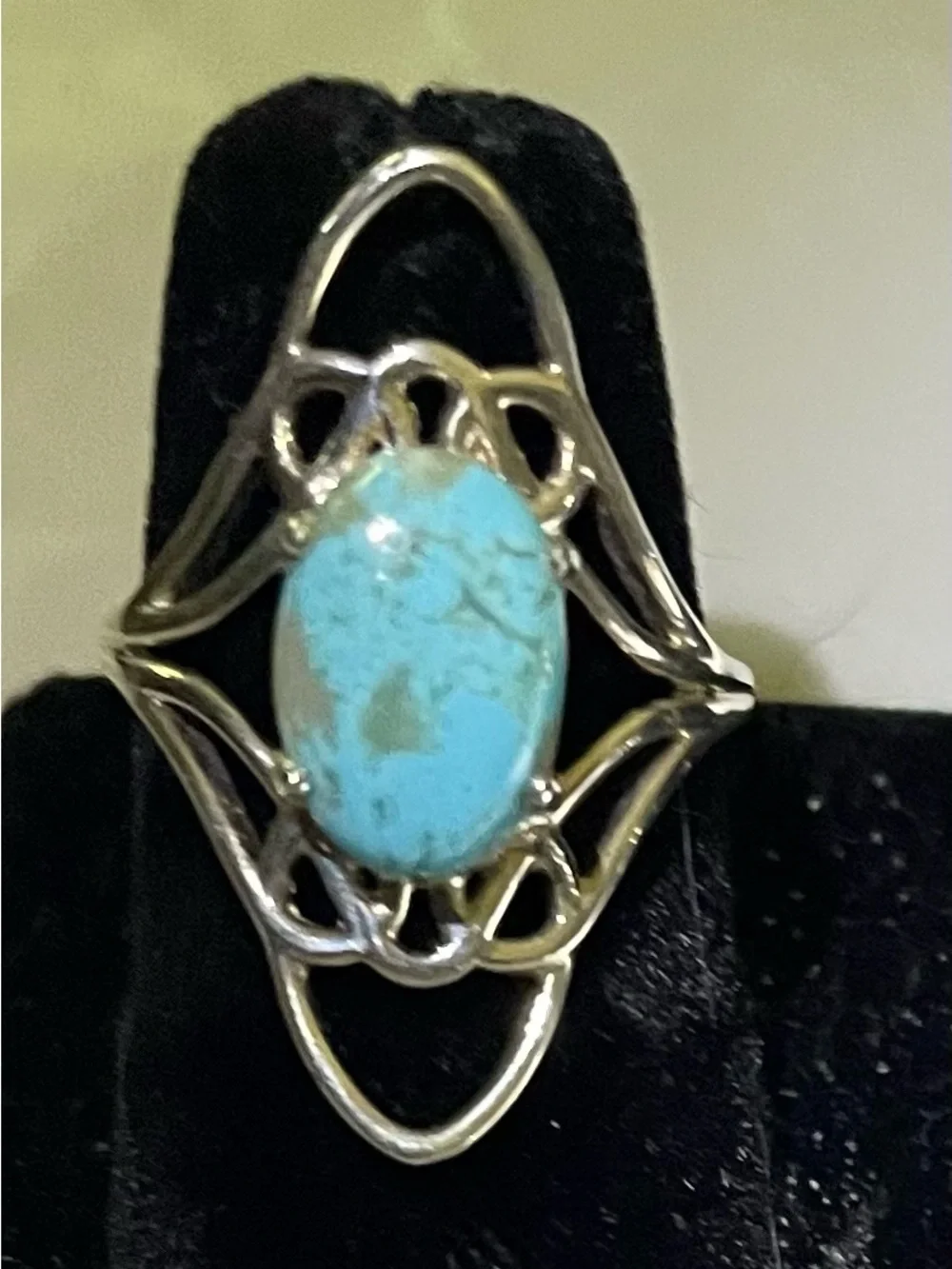 Mexican turquoise ring